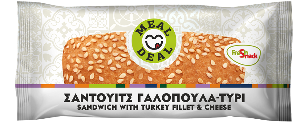 Meal Deal Σάντουιτς Γαλοπούλα-Τυρί